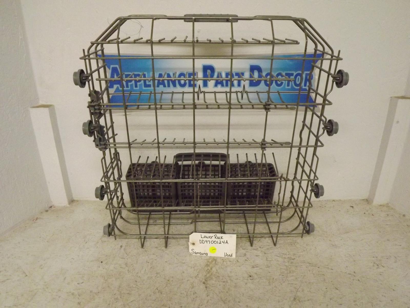 Samsung Dishwasher DD97-00124A Lower Rack Used Samsung Dishwasher DD97-00124A Lower Rack Used